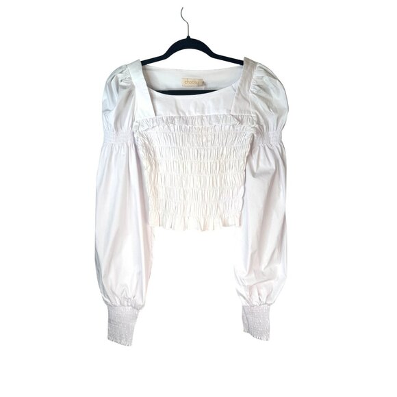 2/$30 NWT Choosy XS Charlotte White Top Cottagecore - Picture 10 of 14